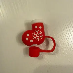 Christmas Straw Toppers - for Festive Holiday Decorations for  Drink ware.