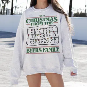 Byers Family Shirt, Stranger Thing S5 Christmas Shirt, Christmas Things Shirt, Stranger Thing Season 5 Shirt, Christmas Shirt, For Movie Lovers, Christmas Gift, Christmas Gift Idea