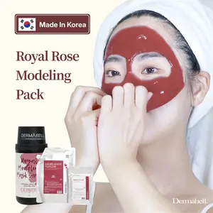 [Dermabell Official] Hydro Jelly Mask | Provence Rose Royal Modeling Pack | Korean Skincare Facial Treatment, Skin Hydration & Repair, Skin Comfort, Pore Minimizing, Elasticity Improvement
