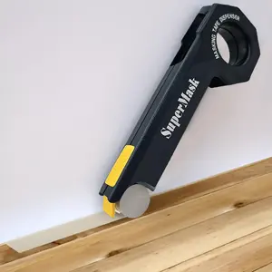 Hand Held Masking Tape Dispenser, One-Handed Application Tool, Fits Upto 1” Wide Tape with 3” core, for Painters, Commercial, Sublimation, Crafting, Heat Transfer, Sealing Tape