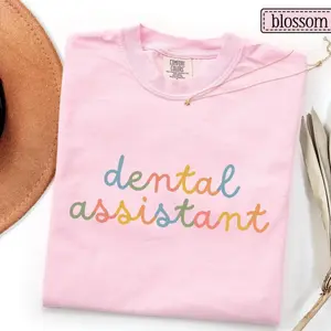 Dental Assistant Comfort Colors Shirt • Dental Office Crew Gifts • Dentist Office Tshirt • Dental Clinic Staff Tees • Dentist Assistant Gift