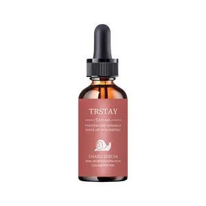 Trstay Serum with Astaxanthin, Hydrolyzed Collagen, Beta-Glucan, Snail Secretion Filtrate & Shea Butter, Moisturizing & Repairing