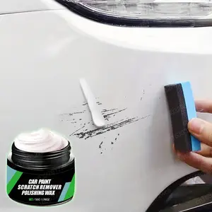 Professional Car Scratch Remover, Comes with a Sponge, Quickly Repairs Car Scratches And Various Imperfections, a Universal Solution for Scratch Removal And Polishing, Suitable for Multiple Car Body Colors, Car Detailing Kit
