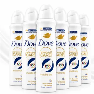 Dove Advanced Care Invisible Dry Antiperspirant Deodorant Spray for Women, 72H Protection with Pro-Ceramide Technology, For Sensitive Skin, 5oz Multi-Pack, 72Hr Odor Protection Deodorants, Anti Perspiration Deodorants