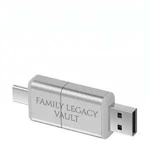 Family Legacy Vault- Cold Storage FlashDrive