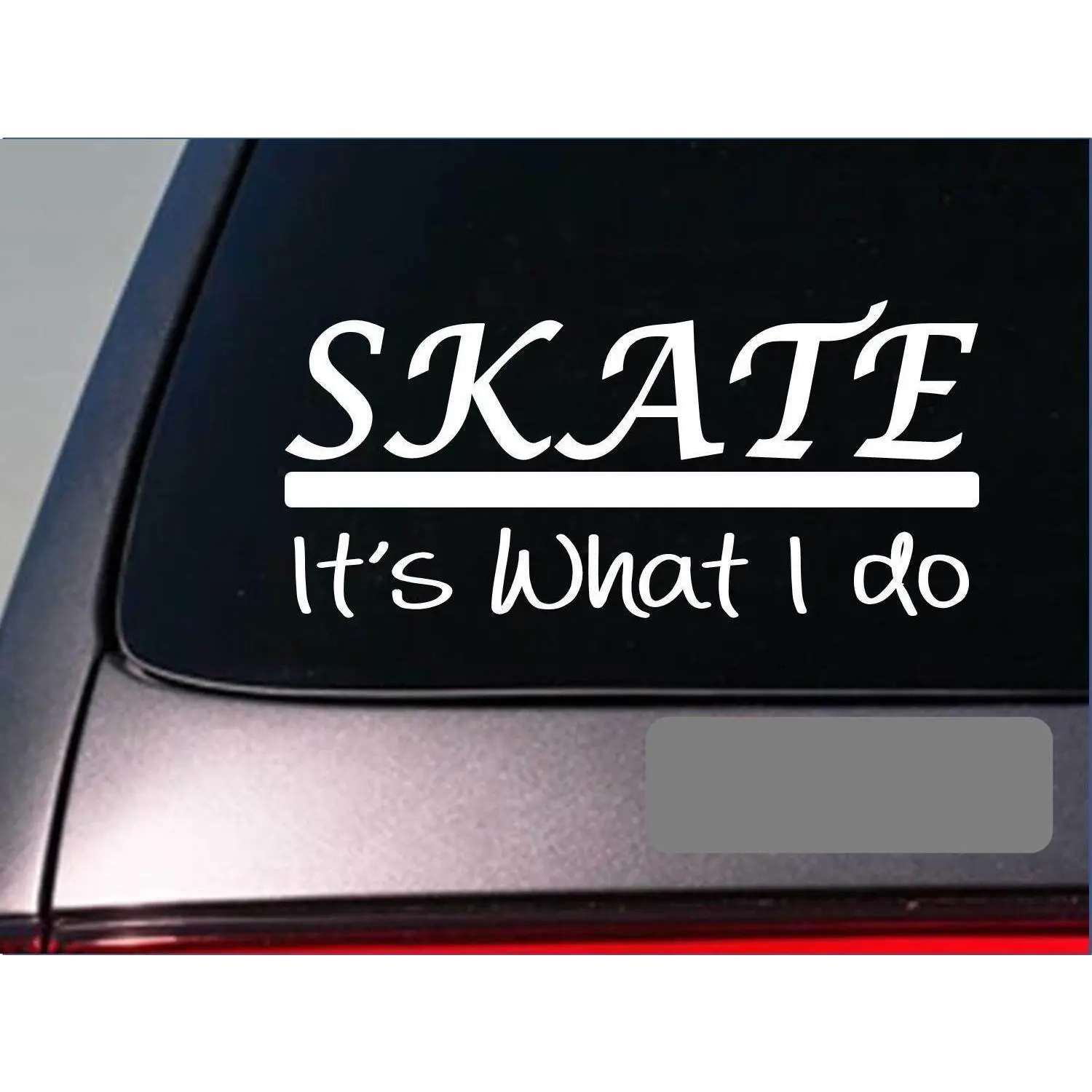 Skate sticker decal *E258* ice skate roller skate derby hockey figure skating