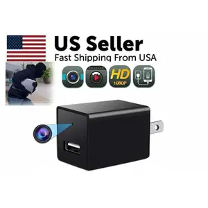 Mini Hidden Camera Home Security Nanny Cam Full HD 1080P DVR Night Vision No Audio