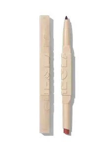 Dual-Ended Lipstick & Lip Liner Duo - Macaron Highly Pigmented Matte Makeup Glossy Gloss Lipgloss Pencil.
