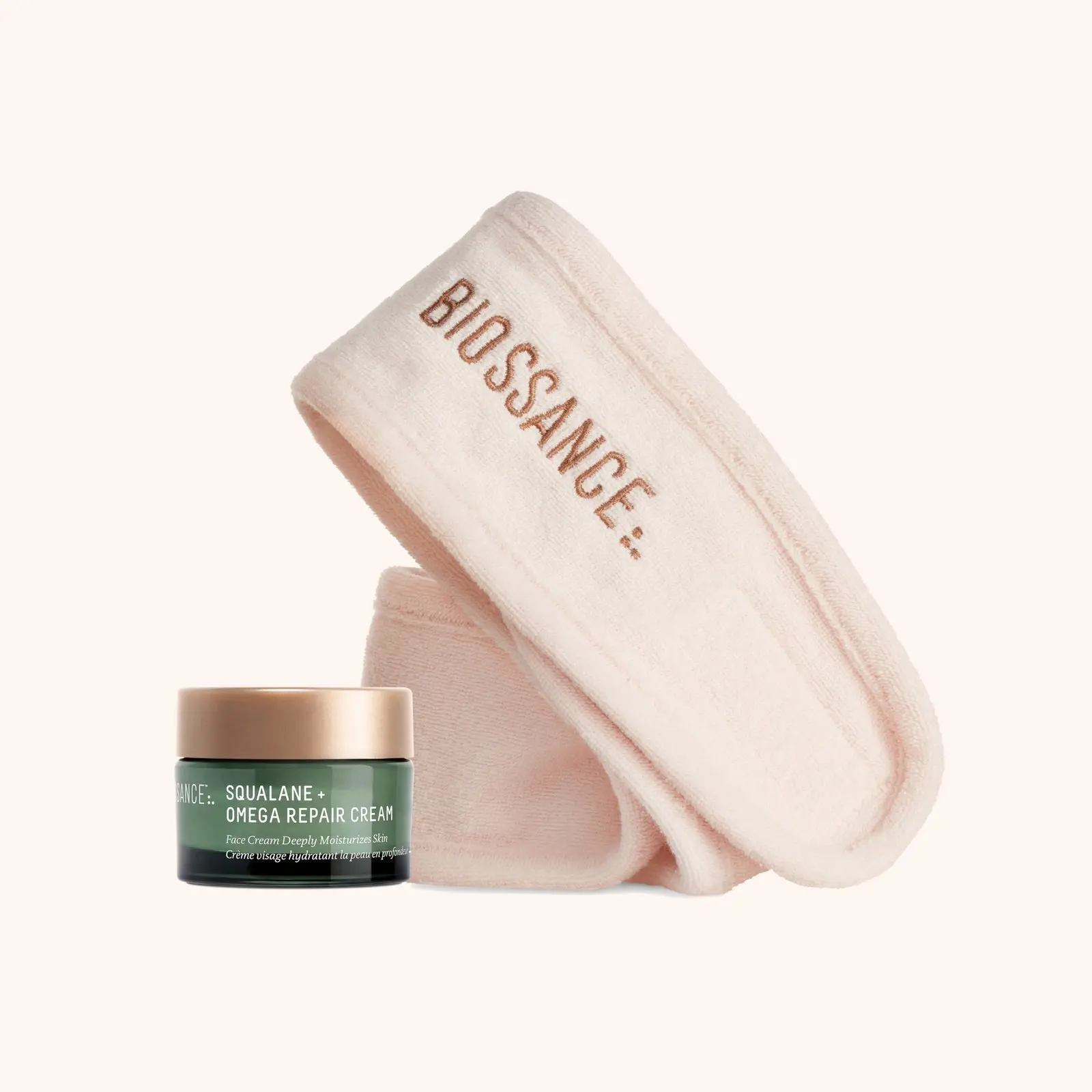 Travel Size Omega Repair Cream and Headband Duo