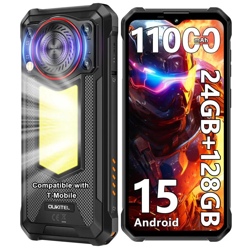 OUKITEL WP55 Pro 5G Rugged Smartphone Unlocked - 48GB+512GB/2TB