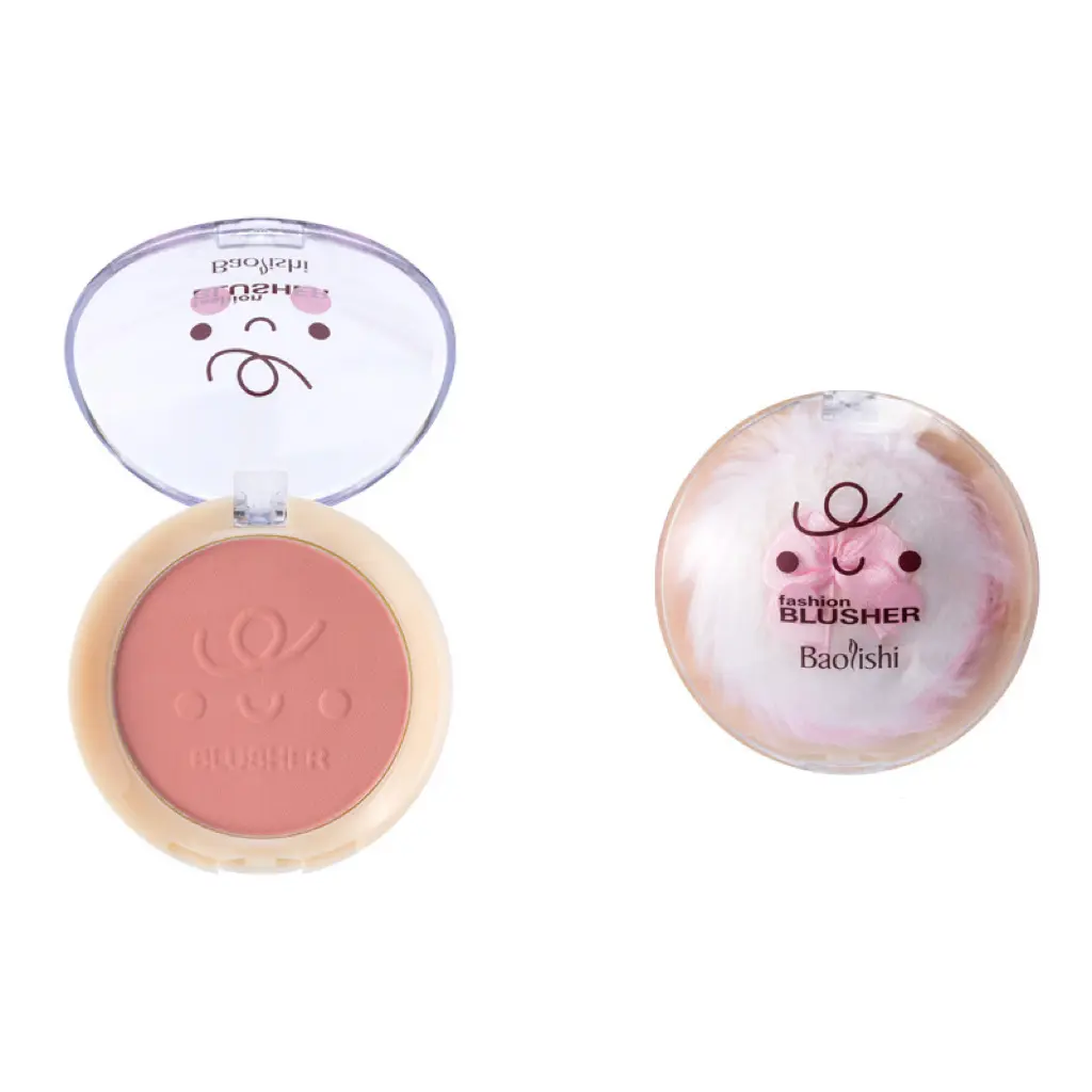 Gentle Matte Single Blush, Vibrant Embossed Face Powder in Peach, Orange & Pink Shades - Beauty Cosmetics for a Natural Finish, Makeup, Friends, Valentine's Day, Face Makeup, Adults, Solid, Brightening, Ideal Gift, Perfect Gift For Girlfriends, Single Ite
