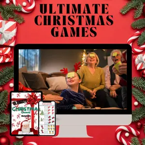 Mega Christmas Party Games Bundle, Christmas Family Games, Christmas Feud, Printable Christmas Games, Christmas Trivia, Christmas Bingo Game