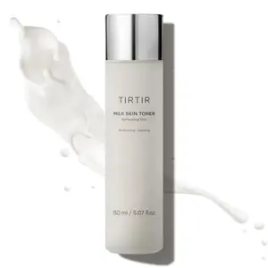 [Official TIRTIR Partner] Milk Skin Toner 150ml (2 type), Deep Glow, Moisturizing Toner, Rice Bran Extract, Ceramide, Panthenol, Cruelty-Free, Fungal Acne Friendly, Vegan, Korean Skin Care