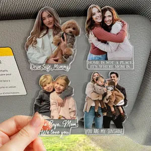 Personalized Photo Car Visor Clip: Drive Safe Visor Clip, Mother's Day Gift For Mom, Gift For Mama, Drive Safe Gift, Car Accessories, Car Visor Clip Mother's Day, Mother's Day gift 2026, Drive safe gift, Mother's day 2026 for Mom