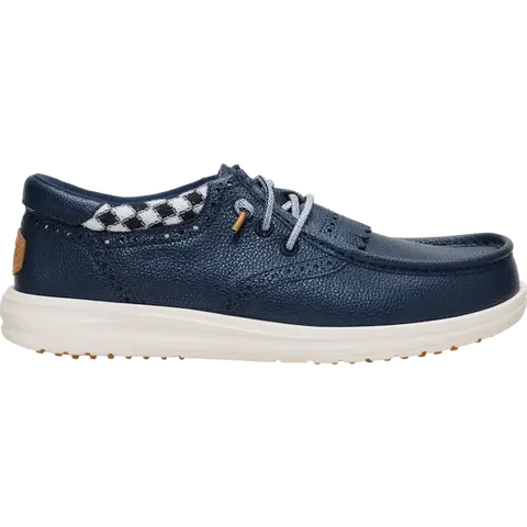HEYDUDE Wally Golf Classic - Comfortable Slip on Golf Shoes