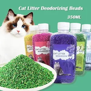 Cat Litter Deodorizing Beads, 1 Count 350ML Cat Litter Odor Control Particles, Pet Supplies for Dogs & Cats, Ideal Pet Lover Gift