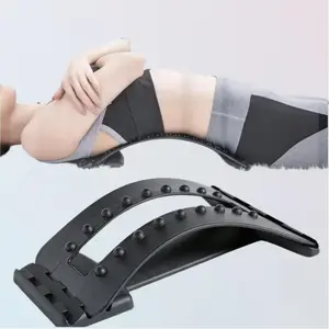 Back Stretcher, 3 adjustable level Back Relief Device, Upper And Lower Back Relief Tool Massager Comfort Body Care