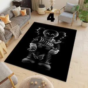 Hypebeast art Rug, Bearbrick rug, Hype beast style 3