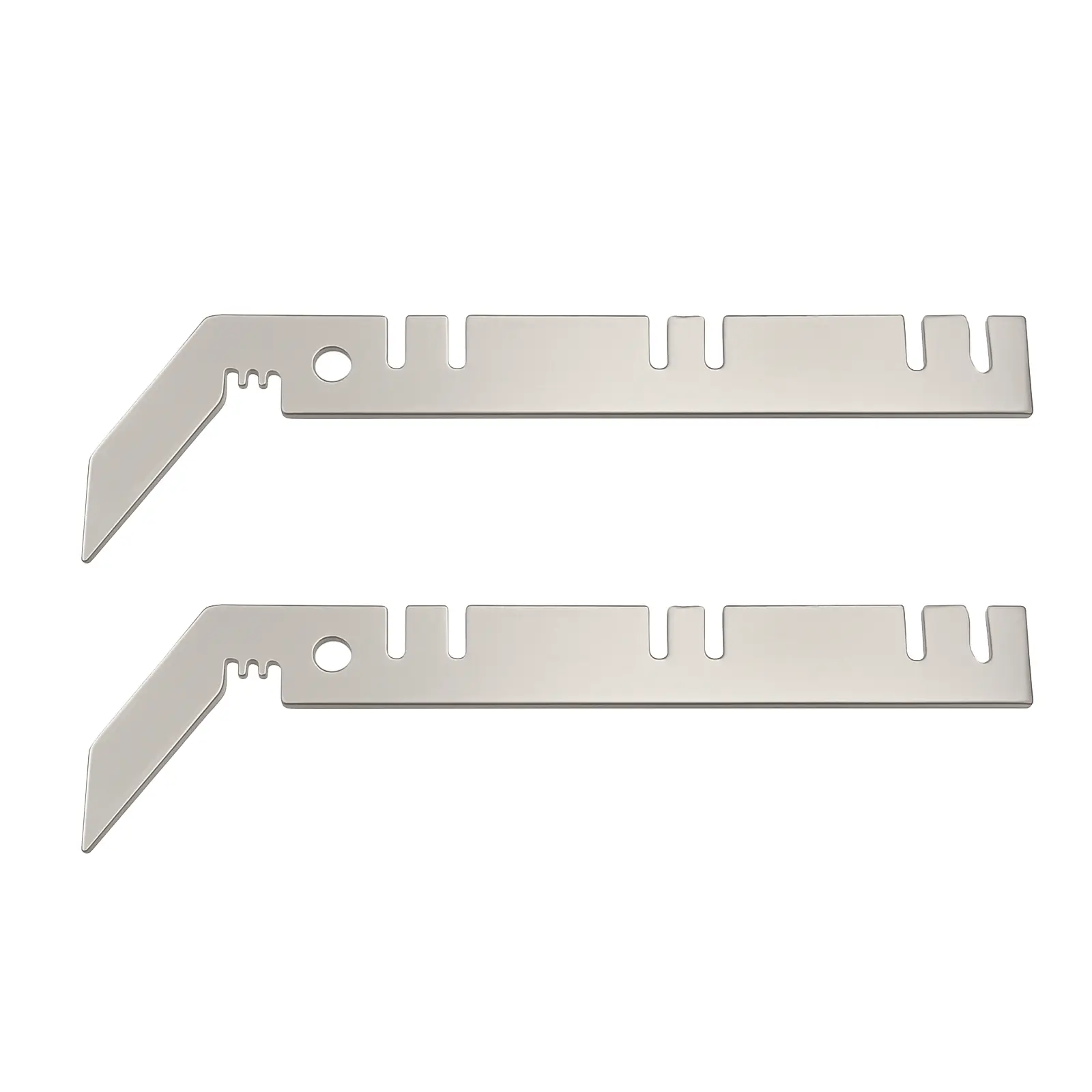 Hecis Double Crossbar Hanger for Pipe and Drape System, 6/9 Inch Valance Extension Bracket, Backdrop Stand Accessory for Layered Draping & Event Decoration
