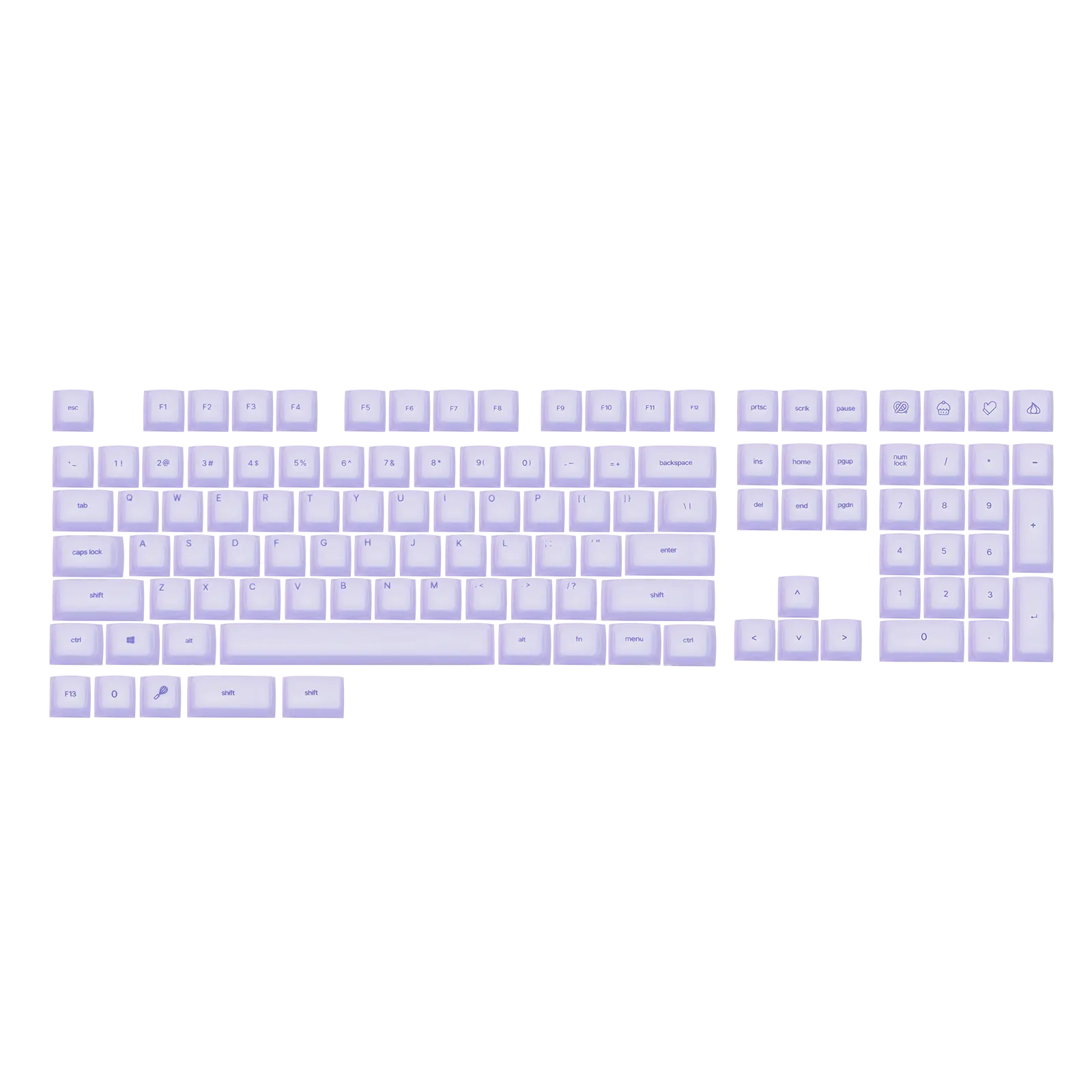 EPOMAKER AegisSil Keycap Set 113 Cherry Profile Keys Silicone Material for Cherry MX/Kailh/Outemu/Gateron Mechanical Keyboard Tiktokshopstockup Tiktokshopmothersday,back to school,back to school shopping
