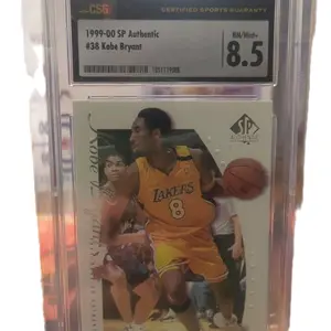 1999-00 SP Authentic Basketball #38 Kobe Bryant CSG 8.5