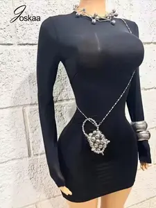 Stretch Seamless Shiny Lingerie Dress