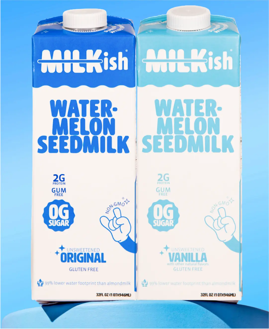 MILKish Sampler Pack Watermelon Seed Milk, 2-Pack, Dairy Free Variety Set