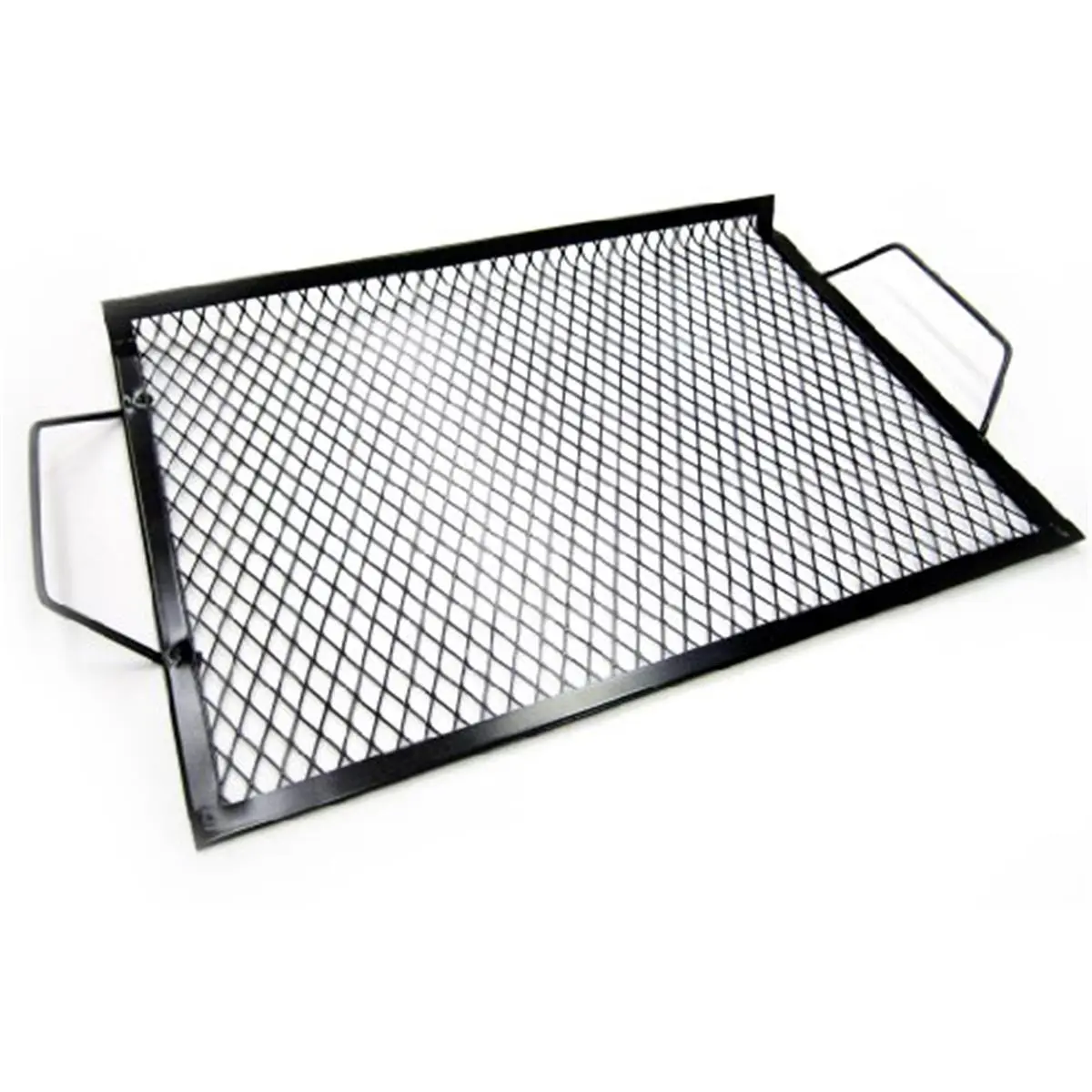 Non-Stick Rectangular Grill Topper Utensil, 11x15 in, for Outdoor BBQ, Utensils