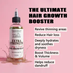 Extra Strength Rosemary & Fenugreek Hair Growth Oil 4oz  Herb Infused Growth Oil  Made For All Hair Types