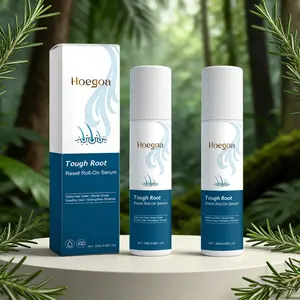 Ginger Root Rosemary Scalp Roller Serum Set, Gentle Stimulating Hair Wake-Up, Nourishing Scalp, Refreshing Hair Care Daily Massage Essence, Make Hair Stronger, Hair Care Solution