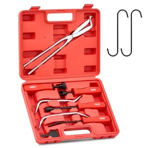 Orion Motor Tech 8pc Drum Brake Tool Kit,Drum Brake Tool with Drum Brake Spring Tool, Brake Spring Compressor, Brake Spring Pliers, Drum Brake Adjusting Tool, Brake Spoon Set, Brake Drum Repair Tool Kit with Storage, fathersdaygift