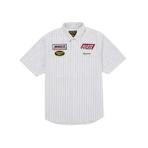 Supreme Vanson Leathers S/S Work Shirt Stripe (men) by StockX