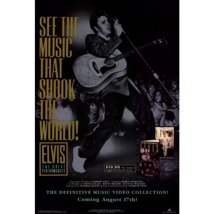 Elvis Presley Movie Poster Print (27 x 40)