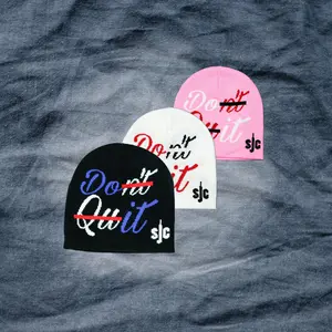 Dont Quit beanies