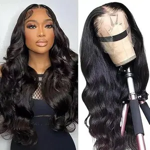 613 Blonde 13x6 HD Lace Frontal Wig Pre Plucked 13x4 Straight Lace Front sythetic Wigs For Can Be Dyed & Restyle african woman wig