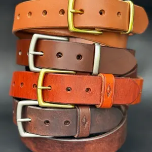 The WORKHORSE Leather Belt - HANDMADE