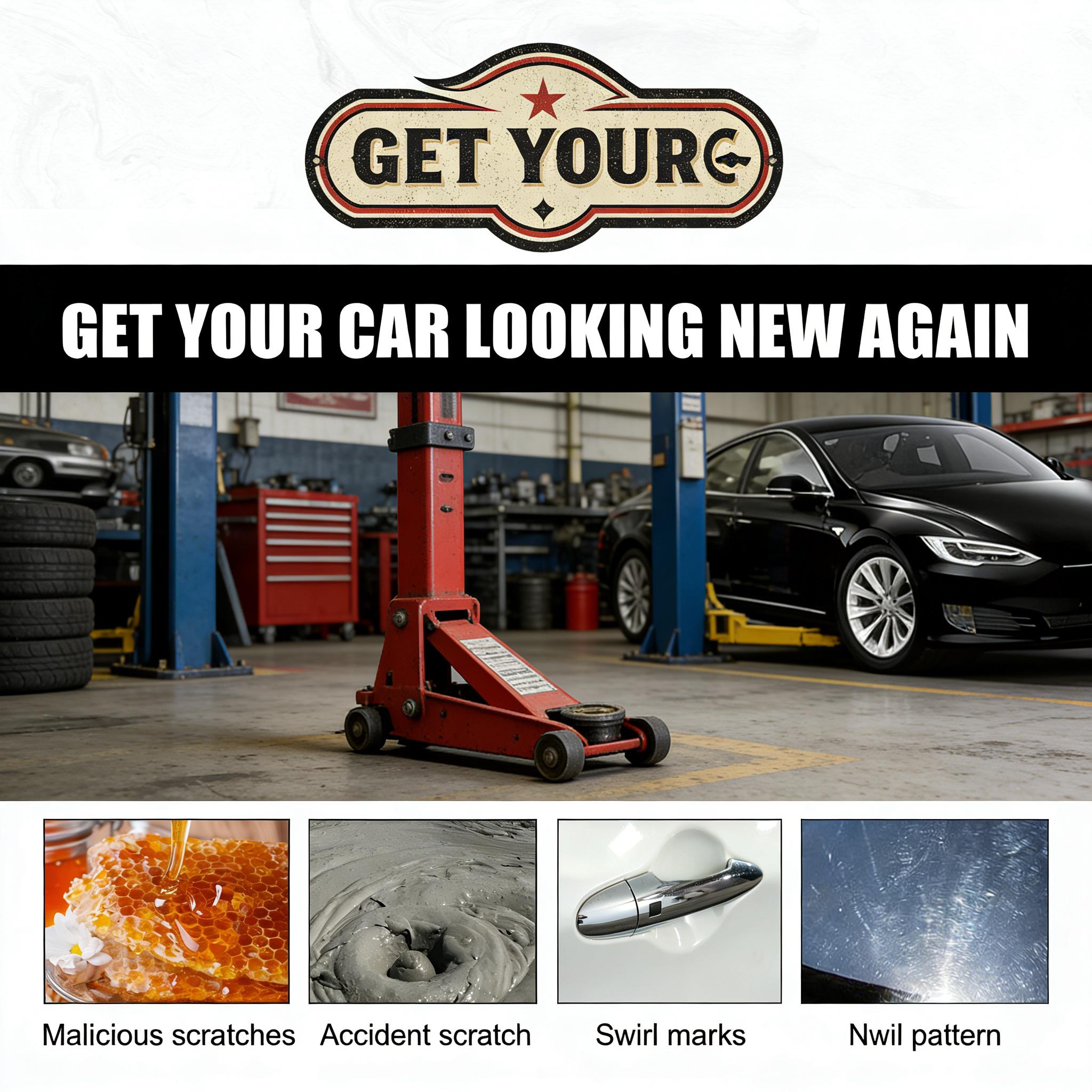 Rayhong Car Scratch Wax - Paint Protection, Polishing, Scratch Removal, Care, Paint Repair, Cleaning, Stain Removal, and Abrasive Agent