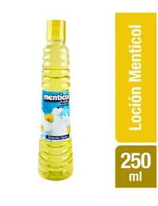 Menticol topical lotion designed for external use.