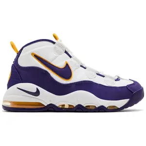 Nike Air Max Uptempo Lakers Derek Fisher Men's Fashion Shoes New