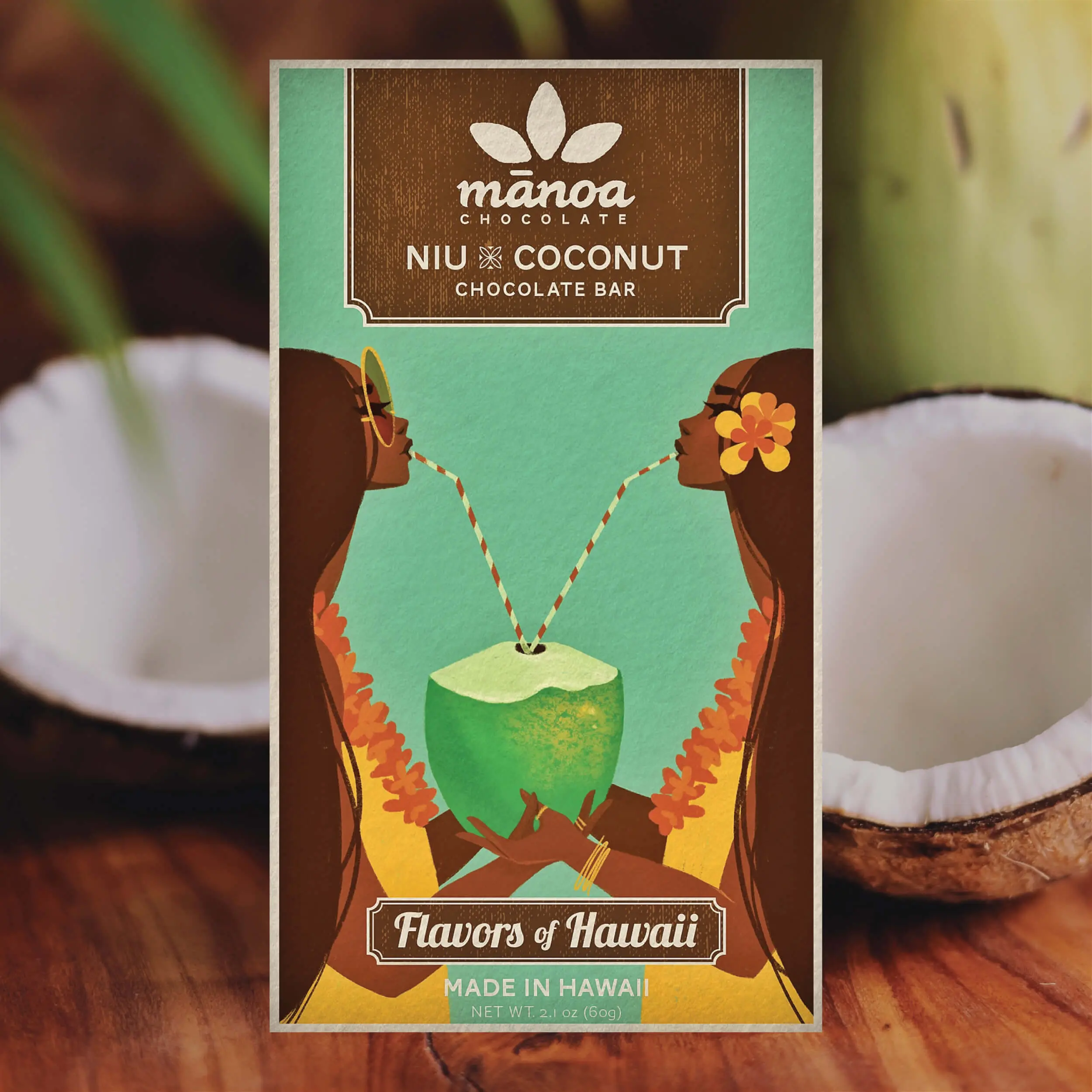 Niu x Coconut Chocolate Bar