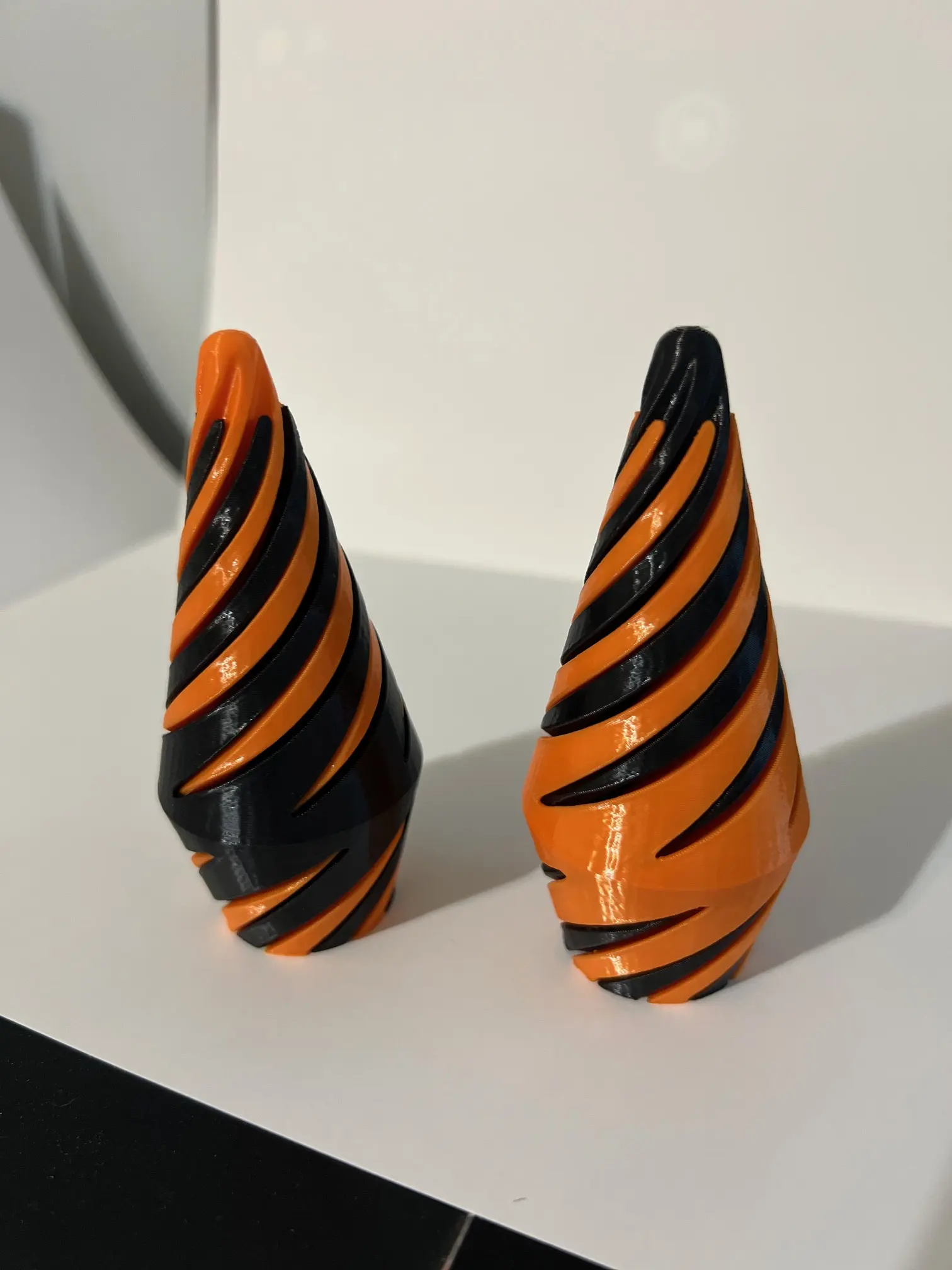 Spiral Fidget - Spiral Design, Versatile Relaxing, Desktop Focus Tool, 4" Tall x 2", 1.4 oz