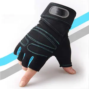 Workout Gloves for Powerlifting, Weight Training, Biking, Cycling - Premium Quality Weights Lifting Gloves Gym Gloves Washable for Callus and Blister Protection Men & Women