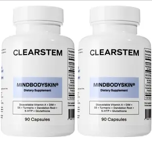 skin support supplement、vitamin complex for skin、herbal skin wellness capsules、daily skin nutrition、2 pack supplement bundle