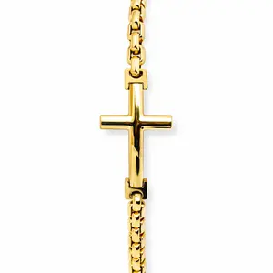 Dominus Cross Chain Bracelet