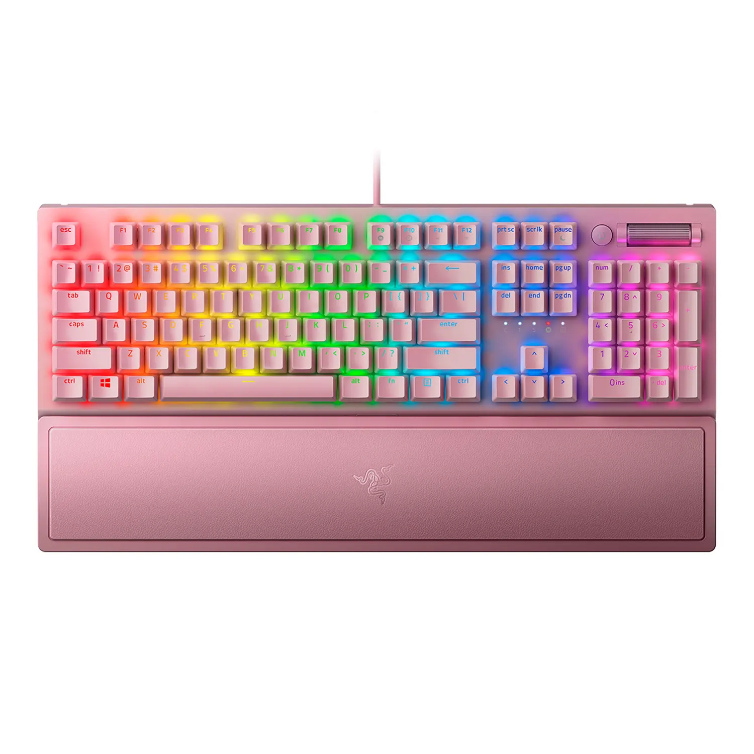 Razer BlackWidow V3 Wired RGB Mechanical Gaming Keyboard - US Layout Full-Size, Chroma RGB Lighting, for PC Gaming Enthusiasts, Rgb Mechanical Keyboards