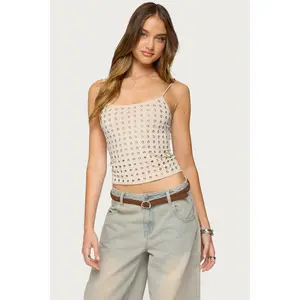 Vallie Grommet Tank Top