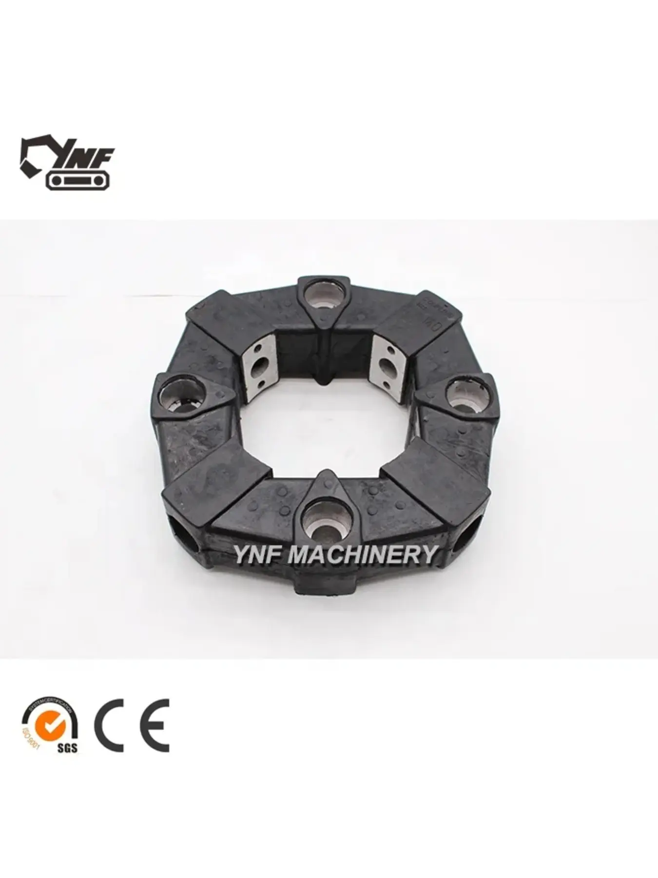 YNF Excavator Connecting Glue Assembly CF-A Flexible Coupling CF-A-140-S0 Size 140 Rubber Coupling