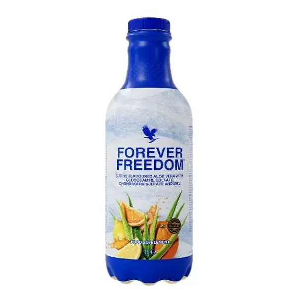 Forever Living Freedom Aloe Vera Juice Supplement - Joint Health & Mobility Support - Glucosamine & Chondroitin (33.8 Fl Oz)