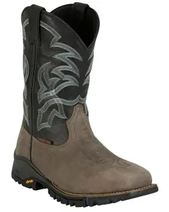 Tony Lama Men's 11" Roustabout Waterproof Work Boot Steel Toe - Tw5023