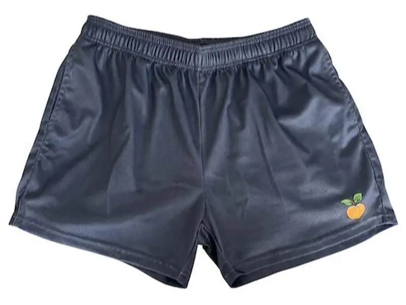JOOCY AF Men's Silver Surge Shorts – Metallic Everyday Athletic Performance Shorts